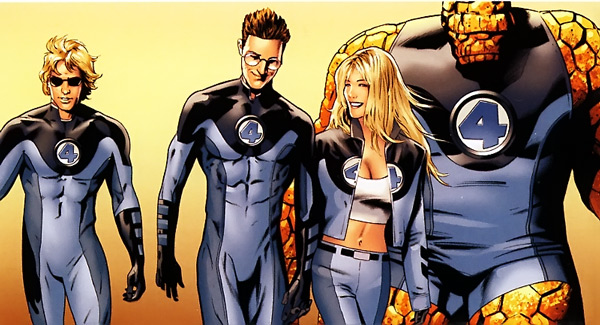 the Fantastic Four from Marvel's Ultimate universe