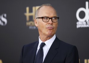 Actor Michael Keaton arrives at the Hollywood Film Awards in Hollywood