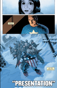 Whedon and Cassaday celebrate Cap in Sam Wilson #7