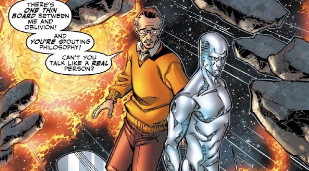 Stan Lee and the Silver&nbsp;Surfer